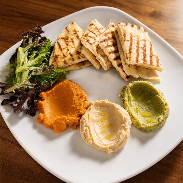 Hummus Trio.